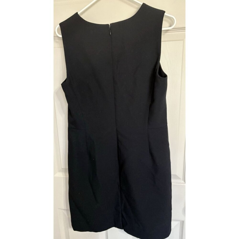 On 34th Size 10 Black Fully Lined Sheath Dress - Picture 3 of 6